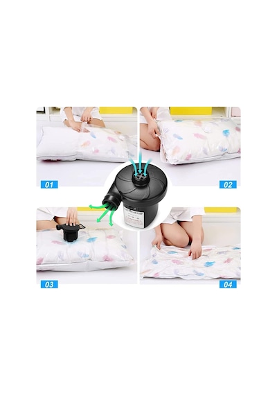 220v Elektrikli Hava Pompası Ve Vakum Şişme Yatak Bot Simit Şişme Koltuk Deniz Yatağı Pompa Air Pump