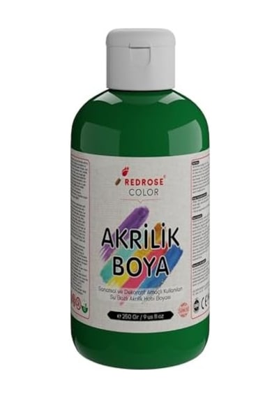 Yeşil Akrilik Boya 250gr