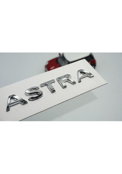 Opel Astra Bagaj Krom Abs 3M 3D Yazı Logo Amblem