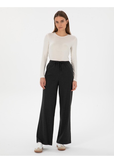 Pierre Cardin Kadın Antrasit Pantolon Kanvas-chino 50313262-vr006 Antrasit