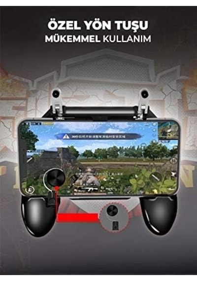 W11+ Pubg Ateşleyici Tetik Joystick Oyun Konsolu Kolu
