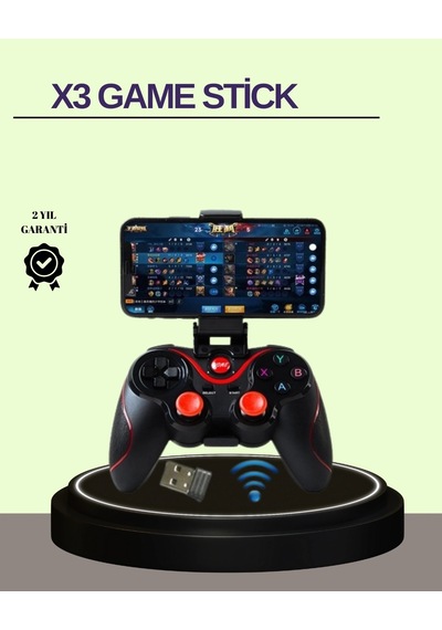 Ceylan Adam Çift Analog Joystick Ve 14 Tuşlu Bluetooth Oyun Kumandası