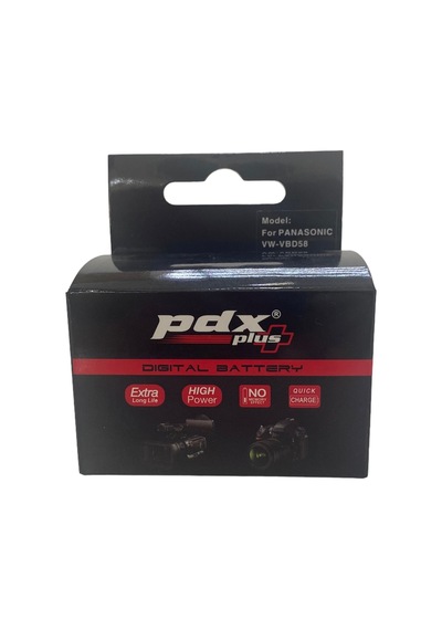 Pdx Vw-vbd58 Panasonic Kamera Batarya