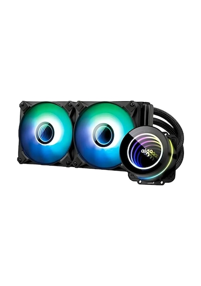 Aıgo Lıquıd Dx240 V2.6 Fan Cpu Sıvı Soğutucu 240mm Argb Siyah 1700/am5