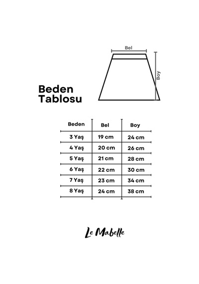 Le Mabelle Fuşya Üzeri Pullu Kız Çocuk Etek - Gracie Fuşya