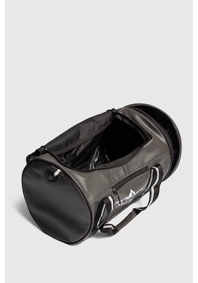 Strong Bag Silindir Spor Ve Seyahat Çantası , Gym Antrenman Fitness Çantası Sl02 Gri Gri