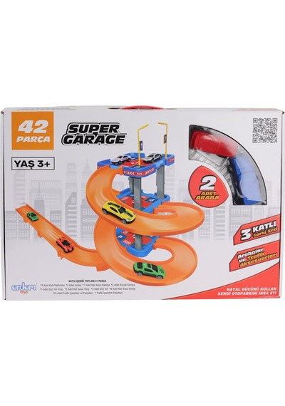 Er-201 Süper Garage Otopark Set
