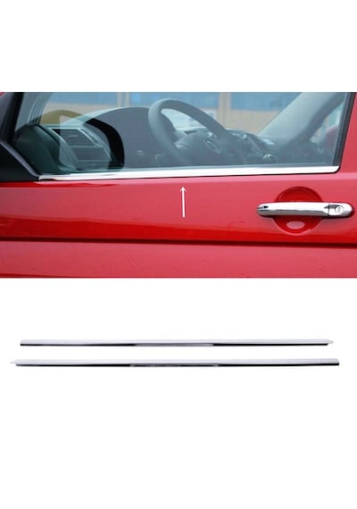 Vw T5 Transporter Krom Cam Çıtası 2 Prç P.çelik 2003-2015 Arası
