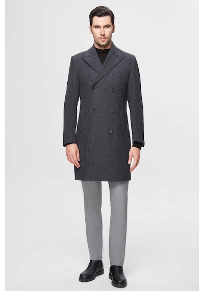 D's Damat Ds Damat Regular Fit Antrasit Balıksırtı Kruvaze Palto 3hf0832200151 Antrasit D's Damat Ds Damat Regular Fit Antrasit Balıksırtı Kruvaze Palto 3hf0832200151 Antrasit
