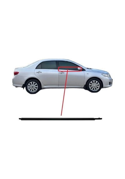 Toyota Corolla Çıta Cam Sıyırıcı Fitil Ön Dış Sağ 2007-2012