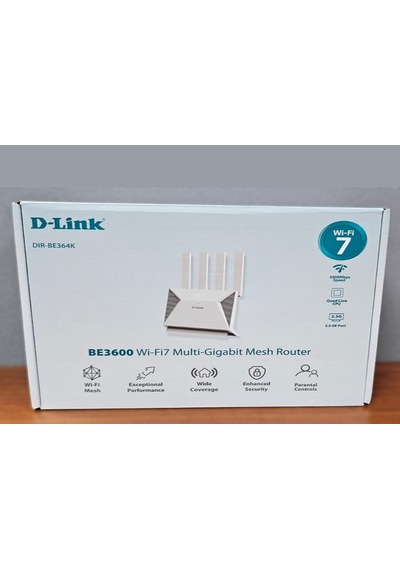 D-link Dır-be364k Kablosuz Be3600 Wi-fi 7 Dual Band Mesh Router