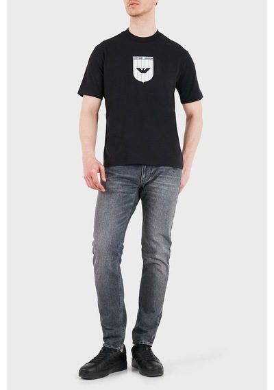 Emporio Armani Erkek T Shirt Em005551 Af25183 F8097 Siyah
