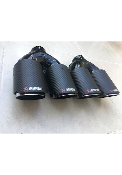 Akrapoviç Egzoz Ucu 90 Mm Çiftli Sağ-sol 1set