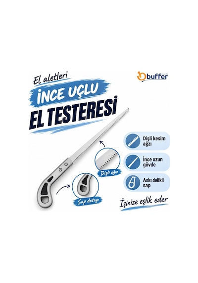 Plentiful Mini Tavuk Kuyruk Testere,keskin Kesici Kıl Testere