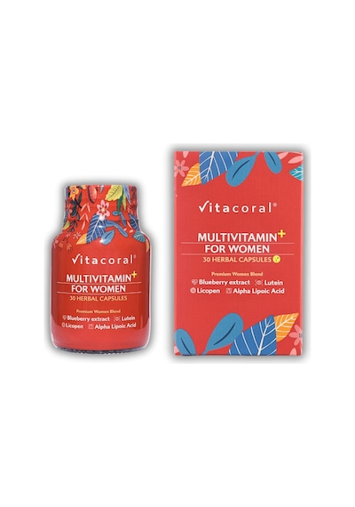 Multivitamin For Women 30 Bitkisel Kapsül Multivitamin For Women 30 Bitkisel Kapsül