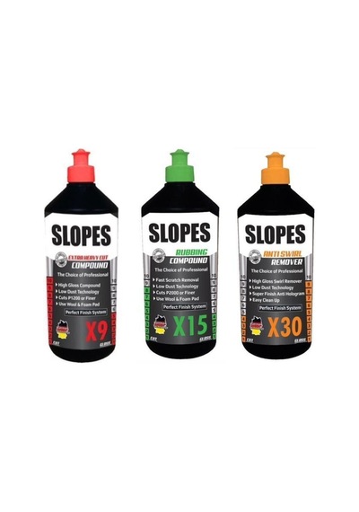 Slopes X9 Extra Kalın X15 İnce Pasta X30 Hare  Seti 1 LT