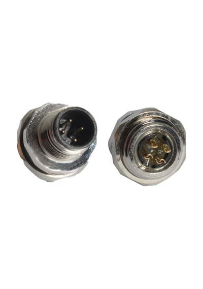 Zhong M12-4b3 ,m12/4pin Makine Tip Erkek Konnektör