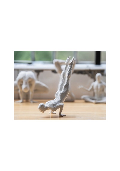 Yoga/meditasyon Yapan İskandinav Tarzı Biblo Heykel Figür Dekor Dekorasyon Hediyelik Denge Ve Huzur 4