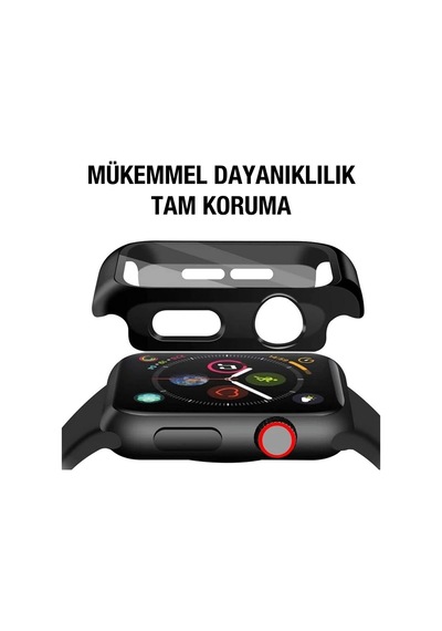 Apple Watch 38 Mm Kasa Ve Ekran Koruyucu Kılıf Mavi Çok Renkli