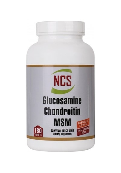 Ncs Glucosamine Chondroitin Msm Hyaluronic Acid Bosvella  180 Tablet