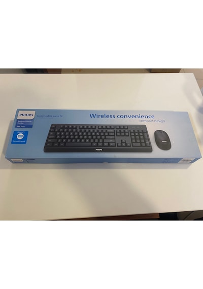 Philips SPT6307BL/00 Kablosuz Q Klavye Mouse Set