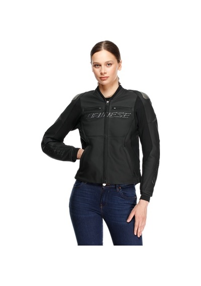 Dainese Daınese Ceket Racıng 5 Leather Wmn Blk Blk