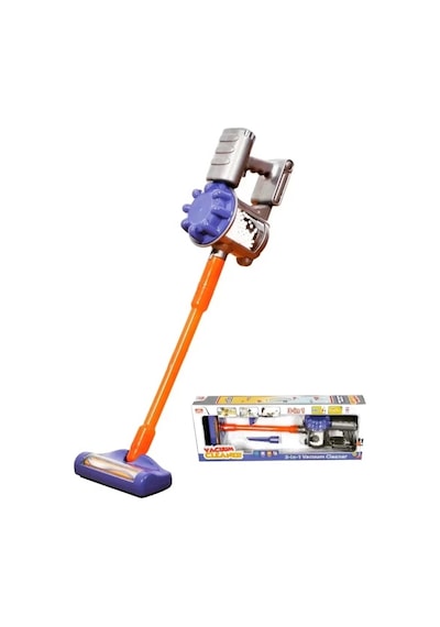 Mey İthalat Vacuum Cleaner Pilli Kablosuz Oyuncak Dikey Standlı Elektrik Süpürgesi