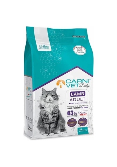 Carni Vet Daily Kuzulu Yetişkin Kedi Maması 1.5 Kg