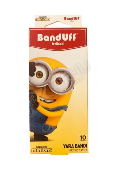 Banduff Yara Bandı Minions-smile 10'lu