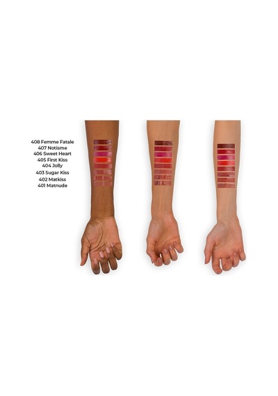 Note Cosmetique Mattemoist Lipgloss Yarı Mat Saten Bitişli Likit Ruj 402 Mat Kiss -Nude