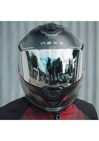 Nexx Y.100r Baron Mat Siyah Kask Mat Sıyah