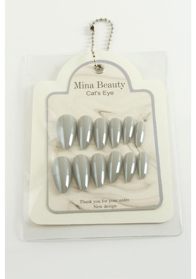 Cosmotex Mina Beauty Kedi Gözü Takma Tırnak-bordo