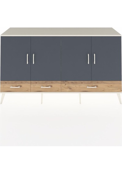 Kronos Konsol 6 Raflı 3 Çekmeceli 4 Kapaklı 176x59x99 Aytaşı-antr Aytaşı-antrasit/çam Kronos Konsol 6 Raflı 3 Çekmeceli 4 Kapaklı 176x59x99 Aytaşı-antr Aytaşı-antrasit/çam