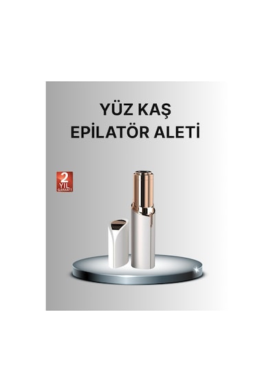 Taşınabilir Yüz Ve Kaş Epilatörü Acısız Tüy Temizleme