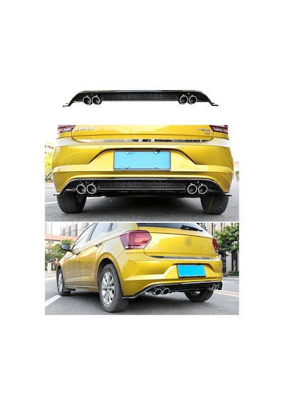 VW POLO DİFÜZÖR ARKA TAMPON EKİ 2018-2022