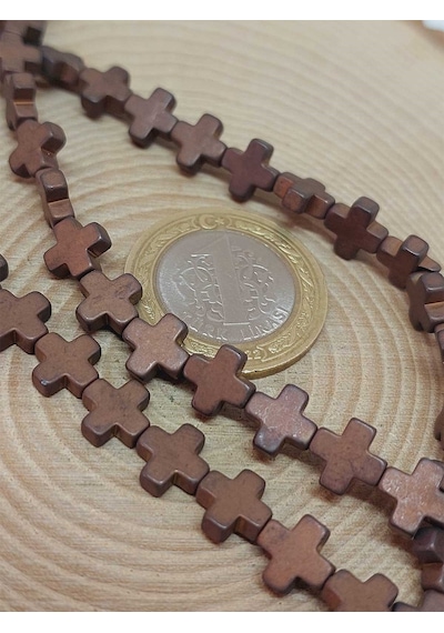 Hematit Taşı Şekilli 3x8mm Dizi 54612 Çok REnkli