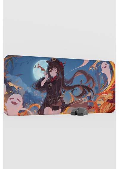 Hu Tao Genshin Impact Anime Gacha V2 - 90x40 Xxl Gaming Mouse Pad Fare Altlığı