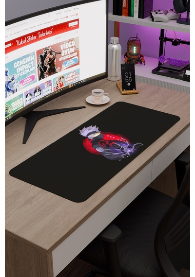 Naruto Anime V3 - 70x30 Xl Gaming Kauçuk Kaymaz Taban Mouse Pad Fare Altlığı