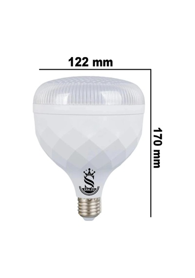 20w Kristal Tasarruflu E27 Beyaz Işık Torch Led Ampul 1 Adet 1 Adet