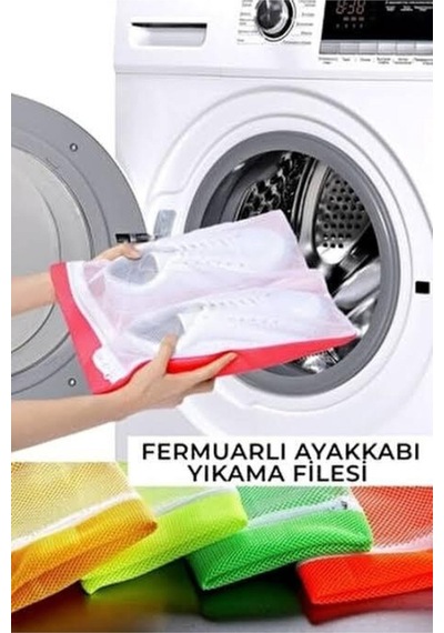 Fermuarlı Yıkama Filesi - Çamaşır Makinesinde Ayakkabı Yıkama Filesi Tr Diğer