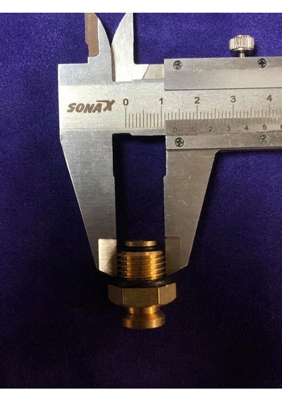 Pirinç Bağlantı Aparatı 24Mm - Pirinç Rakor