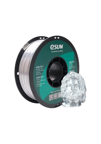 Esun- eSİLK PLA Filament 1.75mm Gümüş