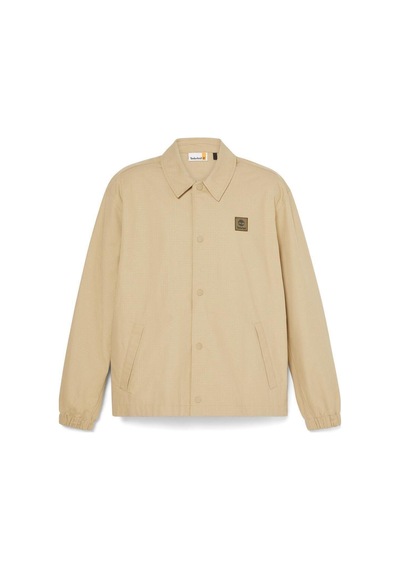 Timberland Woven Badge Ripstop Coach Jacket Lemon Pepper Tb0a6fa9dh41-4940 Bej