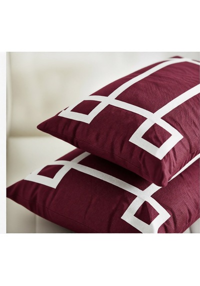 Dekoratif Yastık Kılıfı Bordo