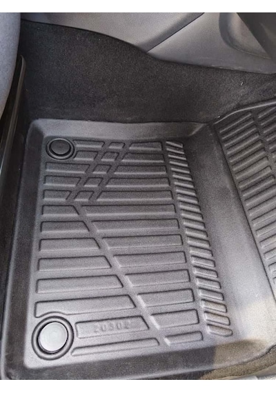Renault Clio 3 2005-2012 İçin Havuzlu Paspas, Yüksek Kenarlı, Esnek, Araca Özel, Kokusuz Oto Paspas Takımı