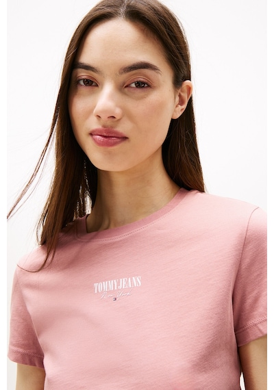 Tommy Jeans Kadın Tişört Dw0dw20913 Pembe