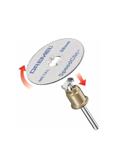 Dremel Sc456 Ez Speedclic Metal Kesme Diski. 5 Adet