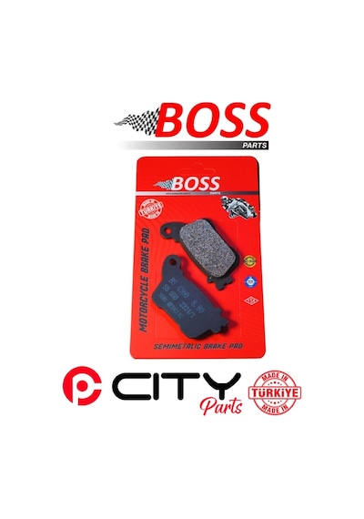 Honda Cbr Rr 1000 2008-2019 Arka Fren Balatası Boss Sinterli Ct1246