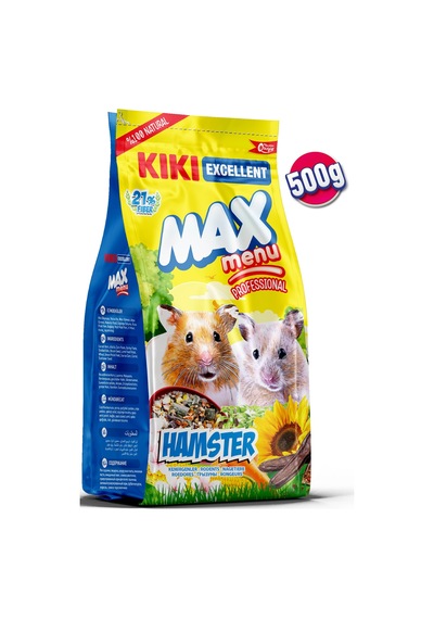 Kiki Excellent Kemirgen Max Menu Hamster Yemi 500 G