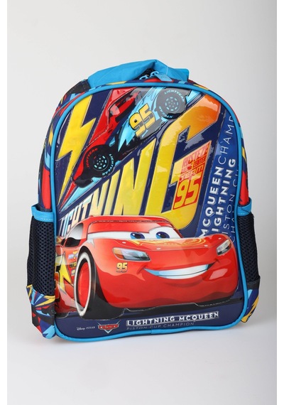 X Dekomus Lisanslı Cars Brick Champion's Colleciton 32 Cm Tek Bölmeli Küçük Boy Anaokul Çantası Açık Gri
